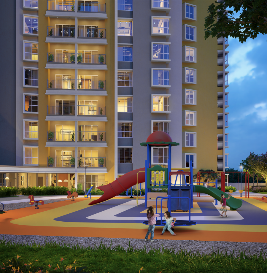 Kids Play Area+bldg bckgrnd